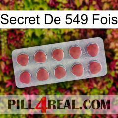 Secret Of 549 Times 18
